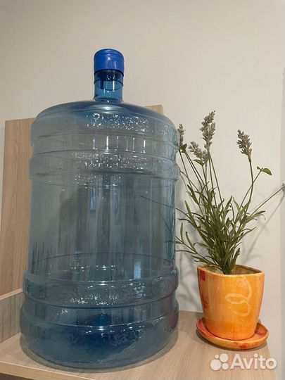 Многооборотная бутыль для воды 19л пэт