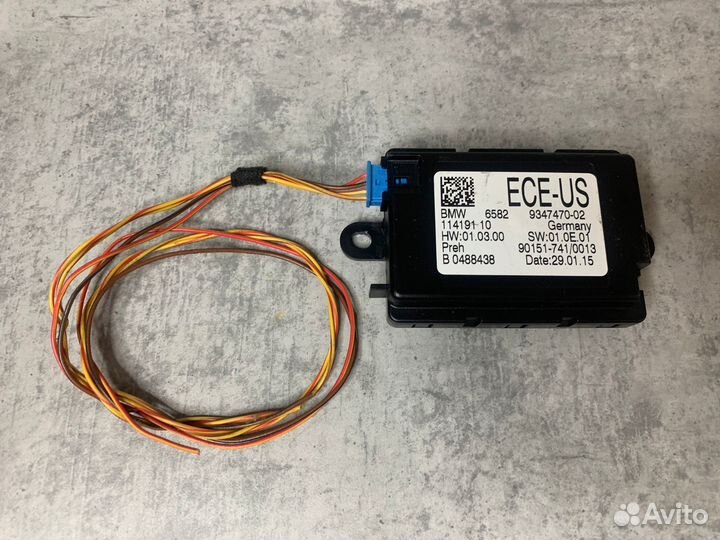 Блок управления Controller Touch BMW F30 F20 F10