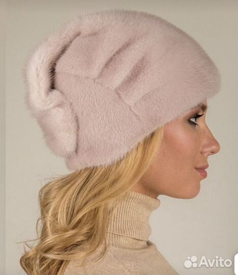 Шапка норковая новая