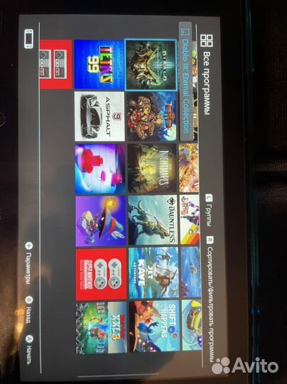 Nintendo switch (чехол,флешка,игры,геймпад и тд)