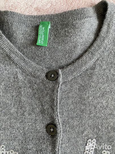 Кардиган Benetton для девочки (школьный)