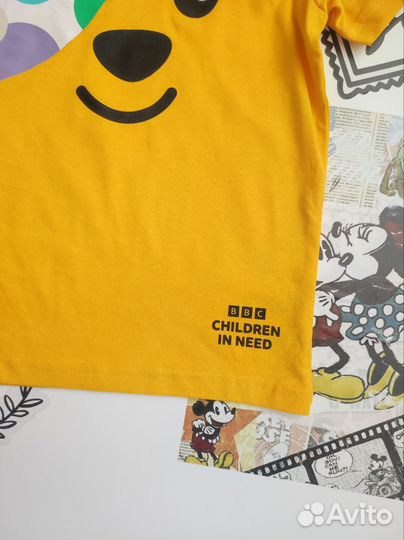 Футболка для мальчика рост 104/110