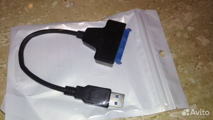 Адаптер SATA III USB 3.0 кабель