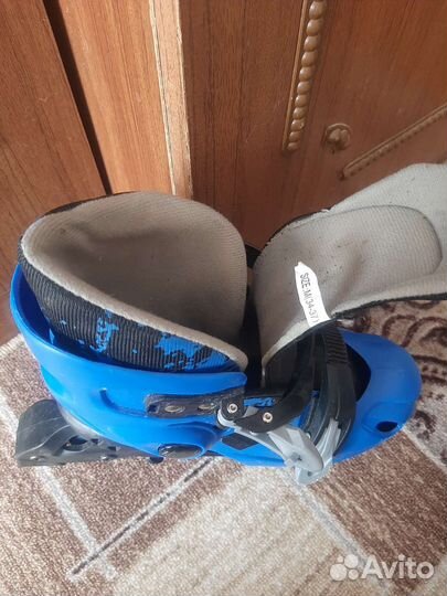 Роликовые коньки детские раздвижные 34-37 размер