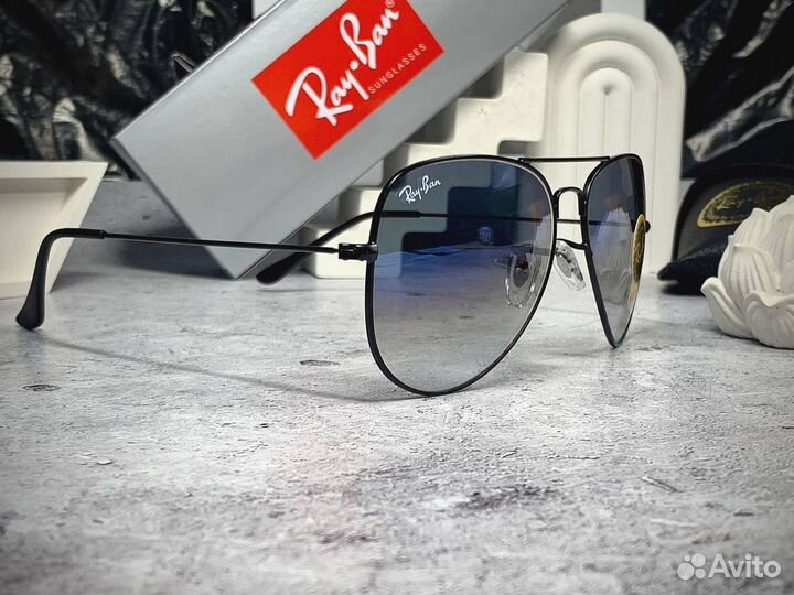 Очки Ray Ban Aviator синий