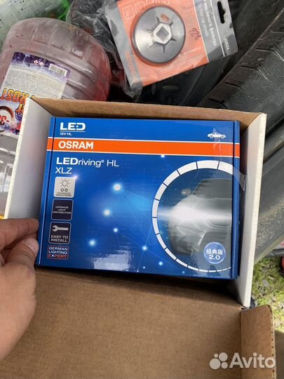 Лампочки h1 LED osram