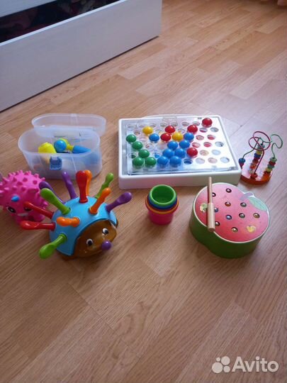Развивающие игрушки от 1 года пакетом