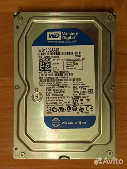 HDD Western Digital 160GB