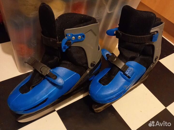 Коньки раздвижные 34 37 размер