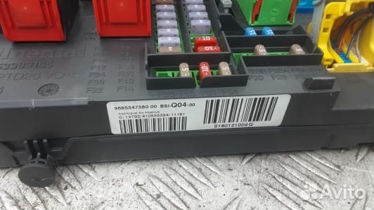 Блок комфорта peugeot 508 1 (KUK04M301)