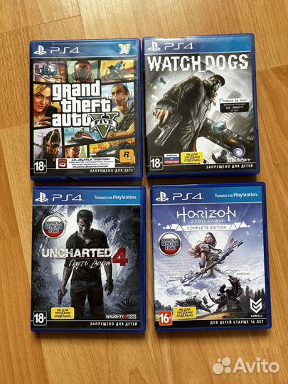 Игры для приставок ps4