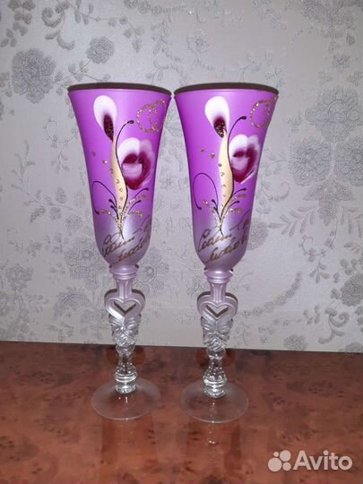 Новые свадебные бокалы
