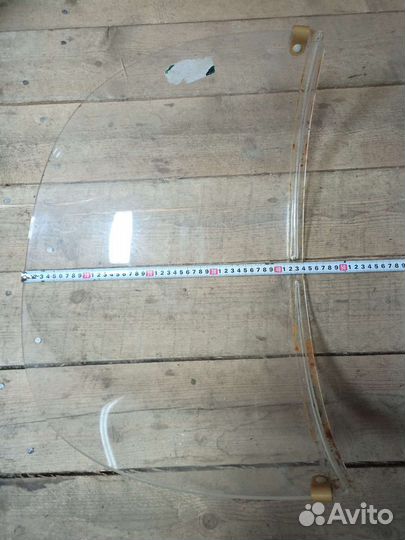 Старое стекло на мото люльку