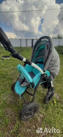 Прогулочная коляска 2 в 1 бу