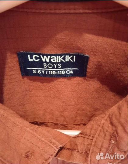 Рубашка для мальчика 110 116