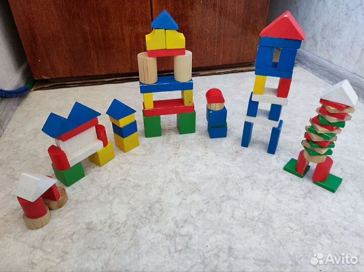 Деревянный конструктор 