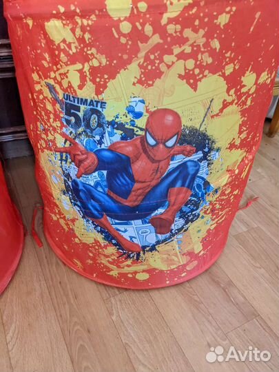 Большие корзины 50*43 для хранения игрушек.б.у