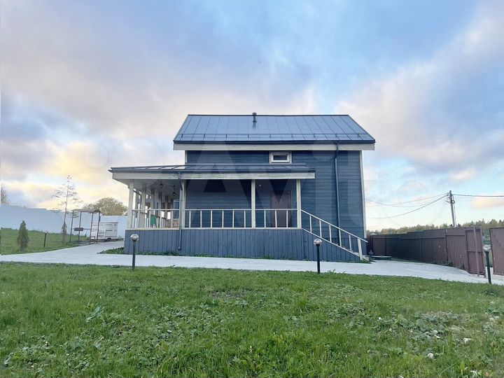 Коттедж 155 м² на участке 15 сот.