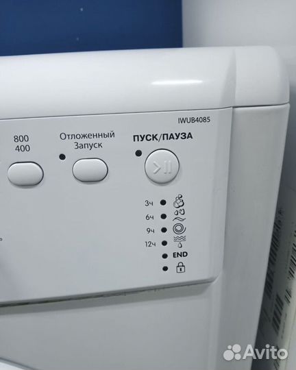 Стиральная машина бу indesitс гарантией