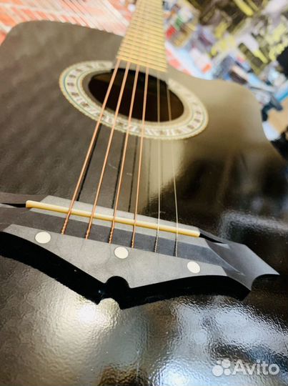 Акустическая гитара + чехол