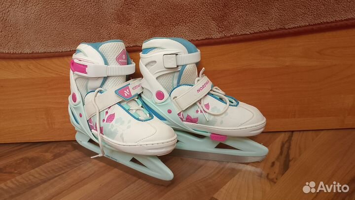 Коньки детские раздвижные 31-36