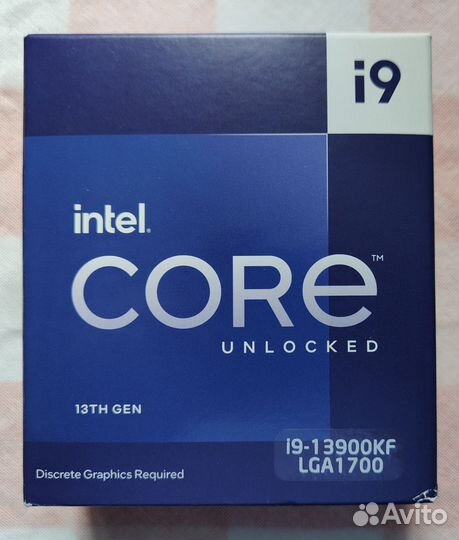 Intel i7-13700KF Box и i9-13900KF Box В наличии