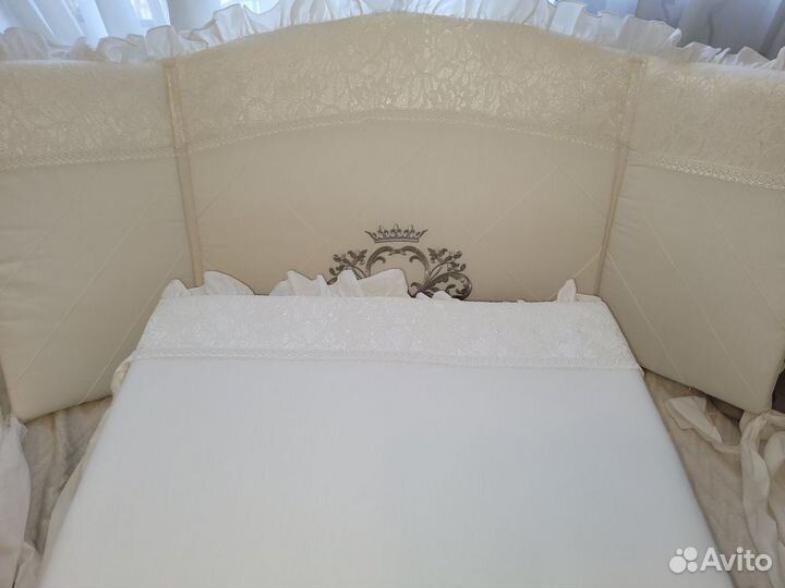 Бортики для детской кроватки ecoline