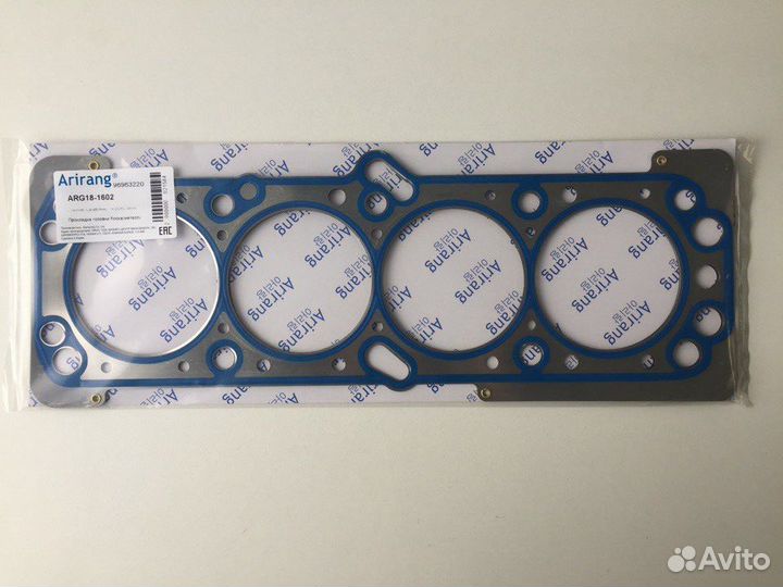 Прокладка головки блока (гбц) Chevrolet Aveo T250