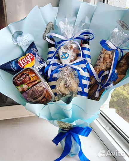 Съедобный букет мужской