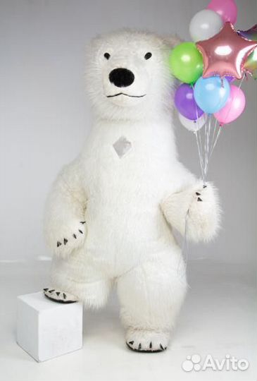 Поздравление от белого мишки