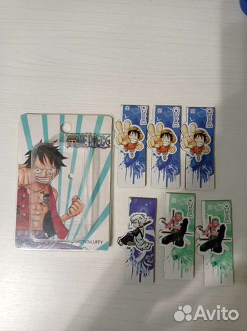 Магнитные закладки One piece и Bleach