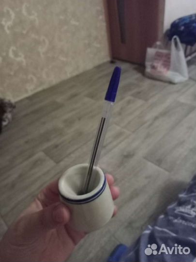 Чернильница не проливайка СССР фарфор