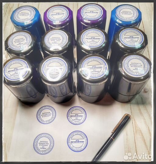 Изготовление печатей и штампов.От 30 мин. Доставка