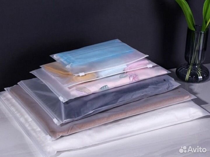 Зип пакеты с бегунком разные размеры