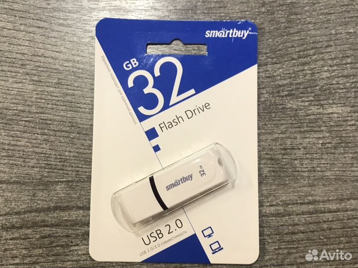 Флешка usb 32гб Смартбай