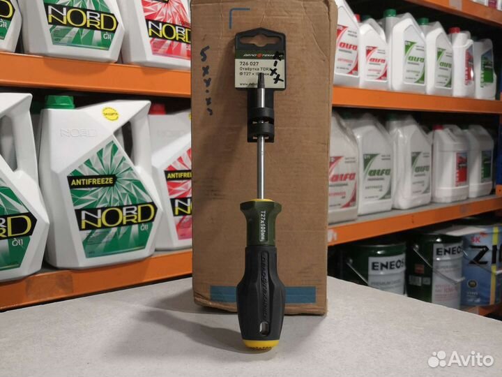 Отвёртка torx с отверстием T27*100 мм Дело Техники