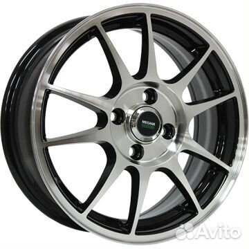 Диск Megami MGM-5 6х15 PCD 4х100 ET 40 DIA 60,1 BK