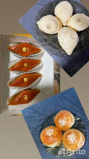 Домашняя пахлава, шор гогал, шакарбура, бадамбура