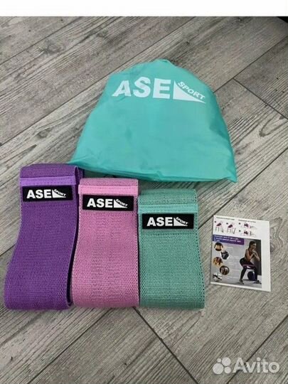 Новые Фитнес резинки тканевые