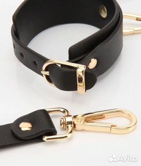 Наручники.кожаный набор для взрослых 18+
