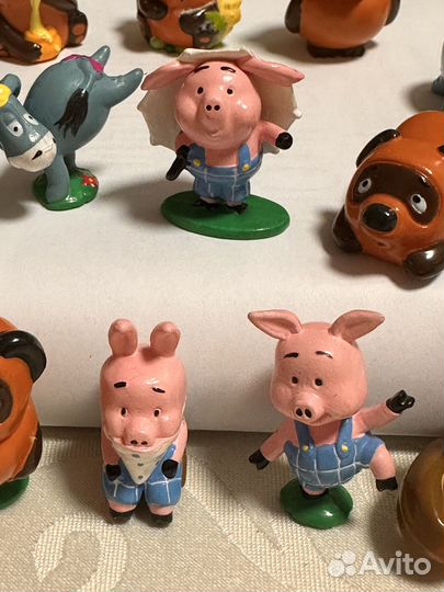 Игрушки из киндера 90х Ландрин