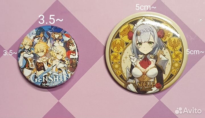 Значки Genshin Impact