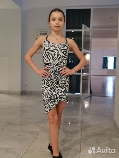 Платье для латины тренировочное