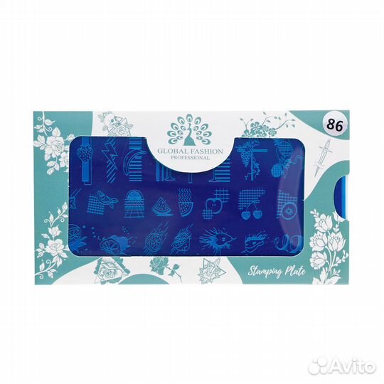 Диск для стемпинга Global Fashion #-86