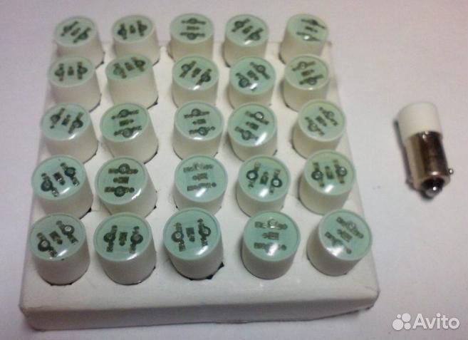 См-24 B9S/14 светодиодный индикатор 24В - 10 шт