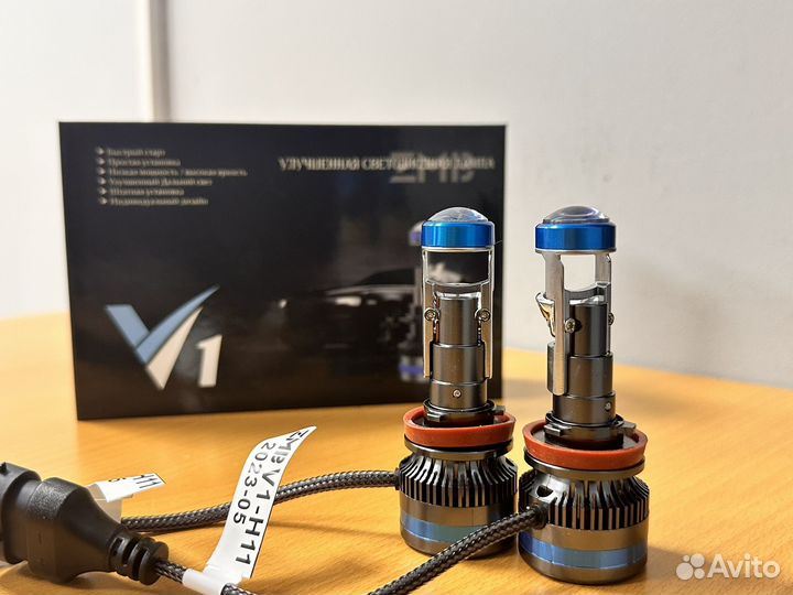 Светодиодные лампы с линзами, четкая линия света