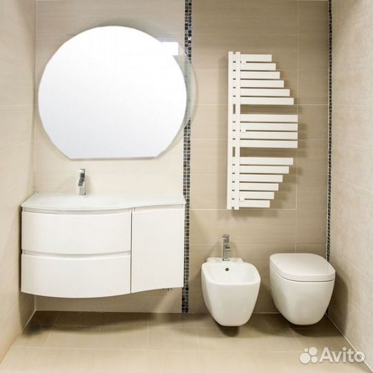 Мебель для ванной Cezares Vague 104-L Bianco Lucid