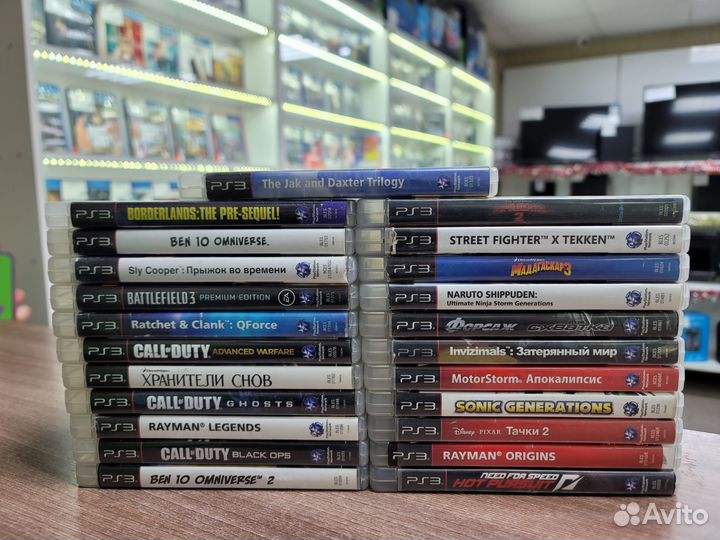 Поступление игр PlayStation 3