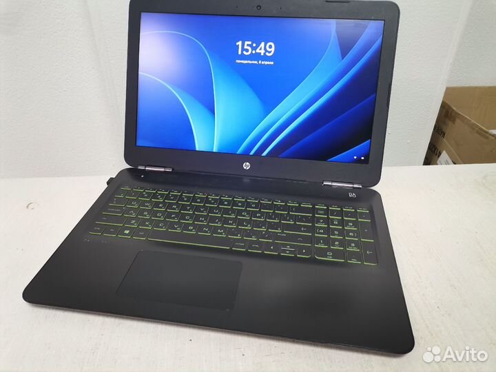 Игровой ноутбук HP pavilion gaming 15