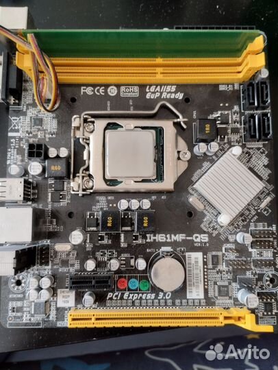 Ih61mf-q5 + i3 2130